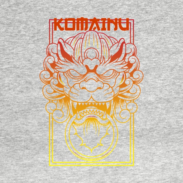 Komainu Line Art 1.1 by Harrisaputra